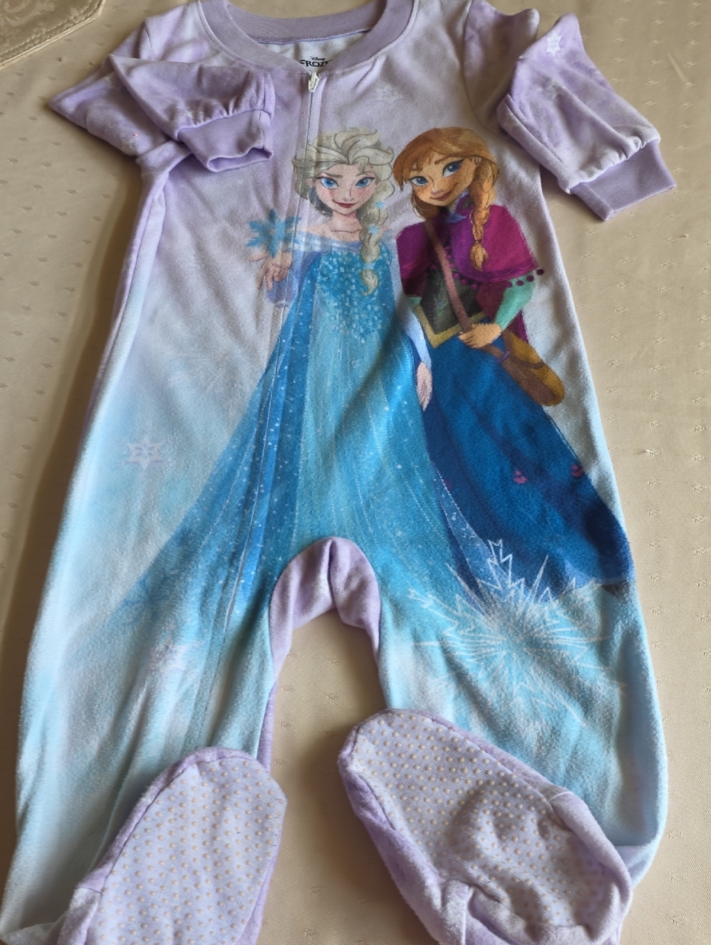 Disney Purple and Blue Frozen Elsa & Anna Sleep Sack